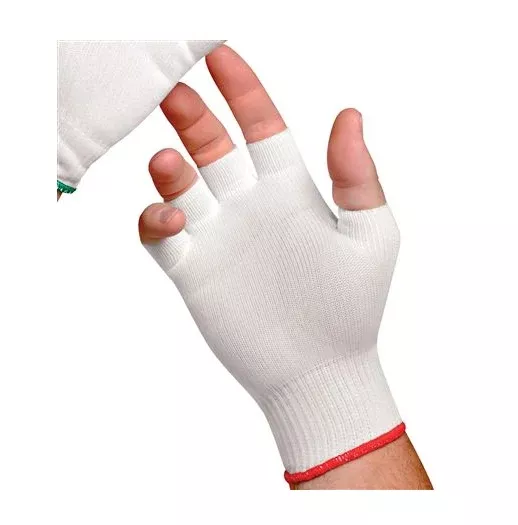 Practicon Glove Liner Polymer Fiber One Size White Reusable 12/Pk