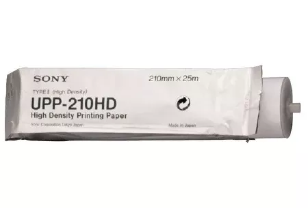 Precision Charts Diagnostic Recording Paper Sony Thermal Paper 210 mm X 25 Meter Roll Without Grid - M-876792-2512 | Box of 5