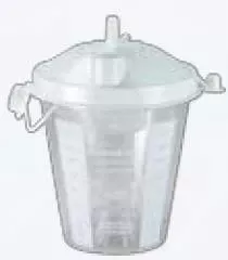 Precision Medical Suction Canister Precision Medical 2000 mL Float Valve Shut-Off Lid - M-640543-1236 | Case of 12