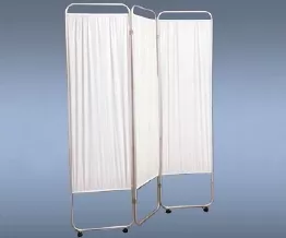 Presco Weber Privacy Screen 48700 Series Folding 2-Panel Anodized Aluminum / Vinyl - M-761750-1351 | Each