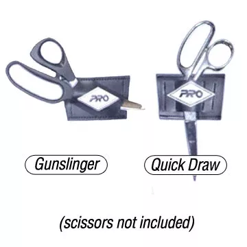 Pro Orthopedic Devices Holster Scissor Pro 1-1/2" Straight Quick Draw Vinyl Ea