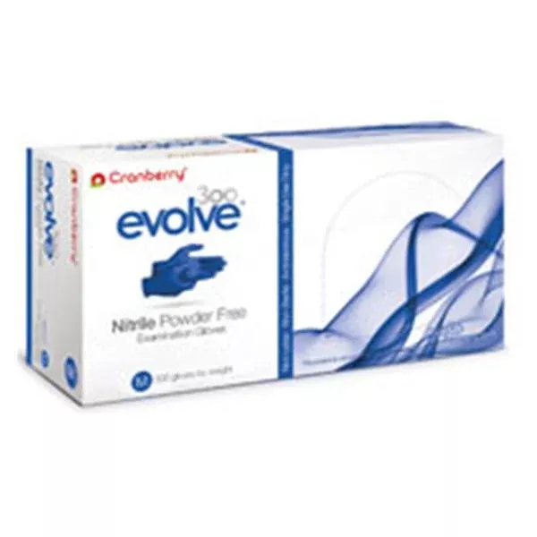 Pro2 Solutions Gloves Exam Evolve 300 PF Nitrile Latex-Free Sm Royal Blue 300/Bx, 10 BX/CA (CR3306)