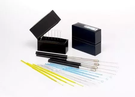 Prolab Diagnostics Inoculating Wire Loop Pro-Loops 10 µL Nichrome / Plastic Insulated Handle Sterile - M-898680-2425 | Box of 25