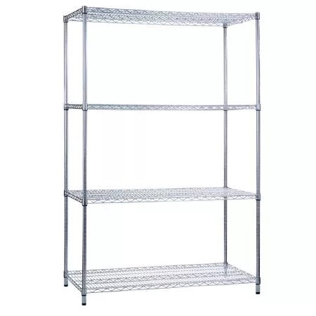 R & B Wire Products Wire Shelving Unit 4 Shelves Adjustable 24 X 60 X 62 Inch - M-979957-2655 | Each