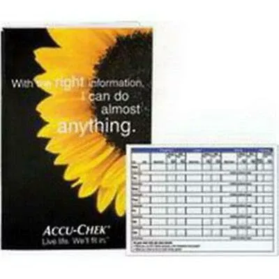 Roche Diabetes Care Self-Check Diary Accu-Chek Advantage - M-1086086-3204 | Box of 25
