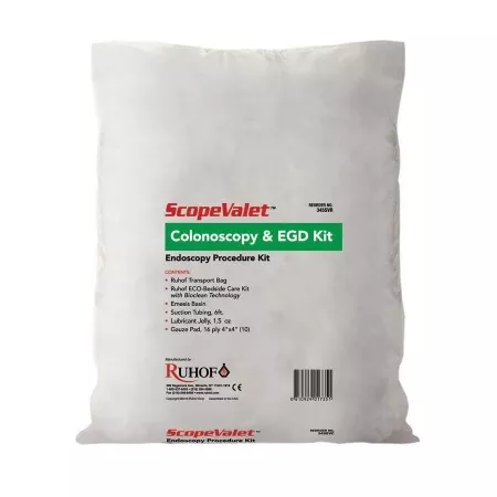 Ruhof Healthcare Colonoscopy and EGD Kit ScopeValet - M-849334-3380 | Case of 12
