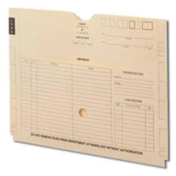 S&W Manufacturing a Smead Folder X-Ray Printed 18-1/4x14-1/2" 100/Bx