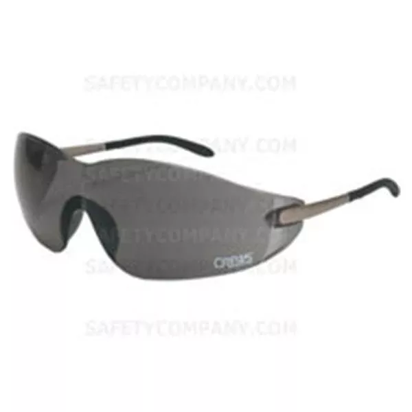 Safety ZoneGlasses Safety Blackjack Crews Single Wraparound Lens Gray Ea, 12 EA/CA (EC-S2112)