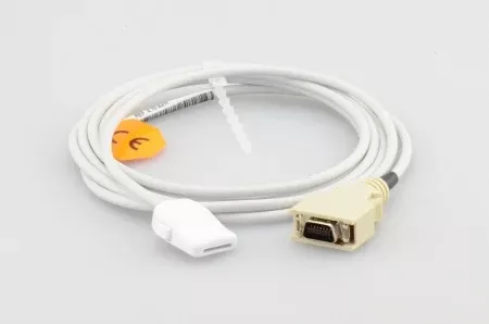 Sage Services Group SpO2 Extension Cable Masimo 2.2 Meter, Reusable, 14-Pin Connector Monitor Side, 2.2 Meter For Oximeter - M-806911-1385 | Each