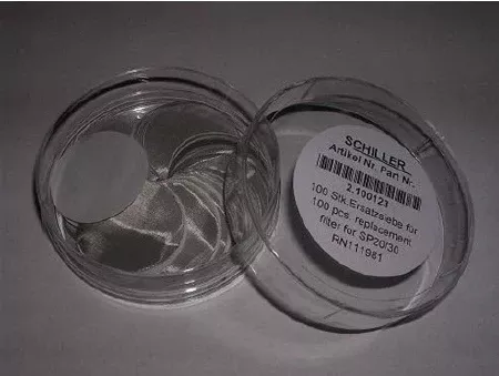 Schiller America Spirometer Filter 100 Disposable Filters For Model No SP-20 / Sp-30 Flow Sensor Spirometers - M-499988-3378 | Box of 100