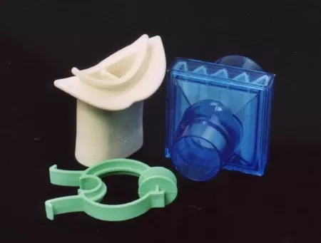 SDI Diagnostics Filter Kit Pulmoguard Filter, Comfit D Disposable Mouthpiece, The Klip Nose Clip - M-502855-3436 | Box of 40