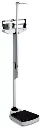 Seca Column Scale with Height Rod seca 700 Balance Beam Display 400 lbs. / 220 kg Capacity White Analog - M-512794-2993 | Each