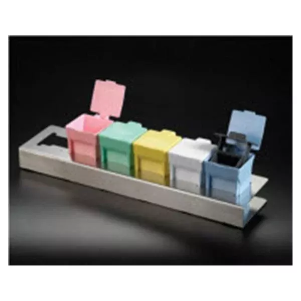 Simport Plastics Ltd EasyDip Stain Jar Holder 425x102x38mm Silver SS 1/Ca