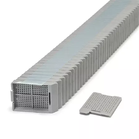 Simport Scientific Biopsy Cassette Swingsette Acetal Gray - M-1118632-4999 | Case of 2000