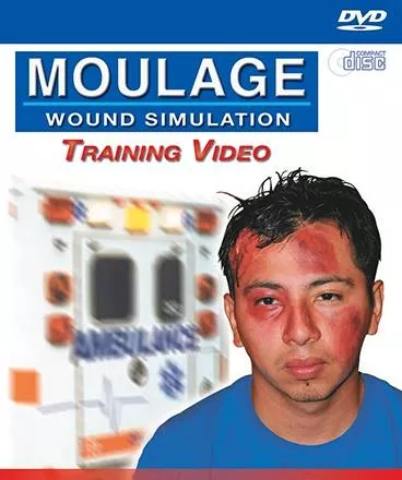 Simulaids DVD Training Moulage Wound Simulation Ea
