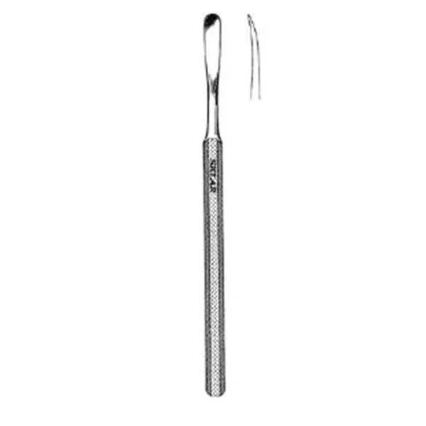 Sklar Instruments Elevator 5-1/2" Curved Semi-Sharp Tip Stainless Steel Ea