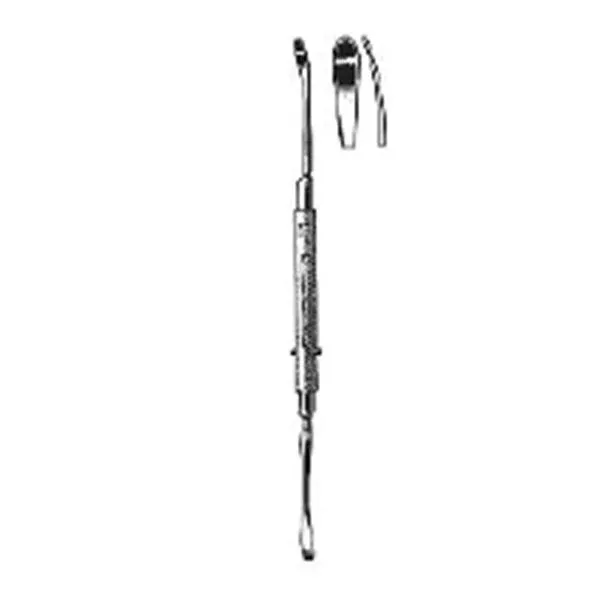 Sklar Instruments Elevator Freer 7-3/4" Slight Curve 4.5mm Tip Stainless Steel Ea