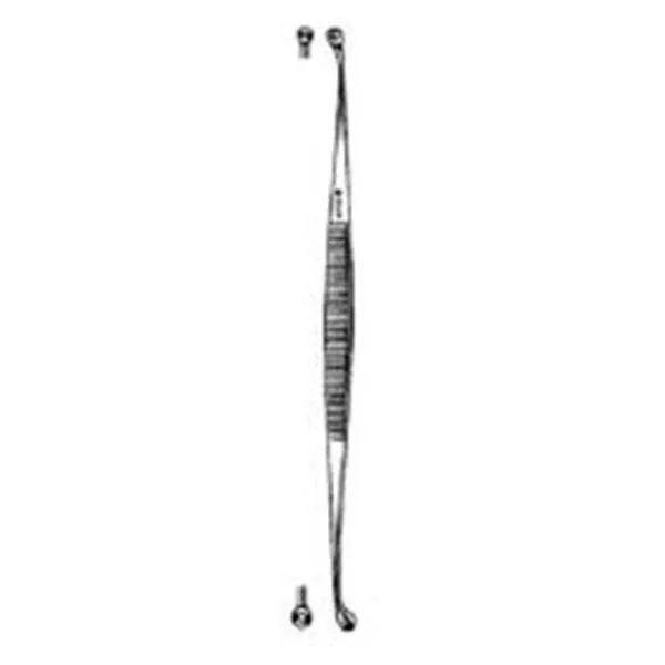 Sklar Instruments Extractor Dermal Unna 5-3/4" Round End Stainless Steel Ea