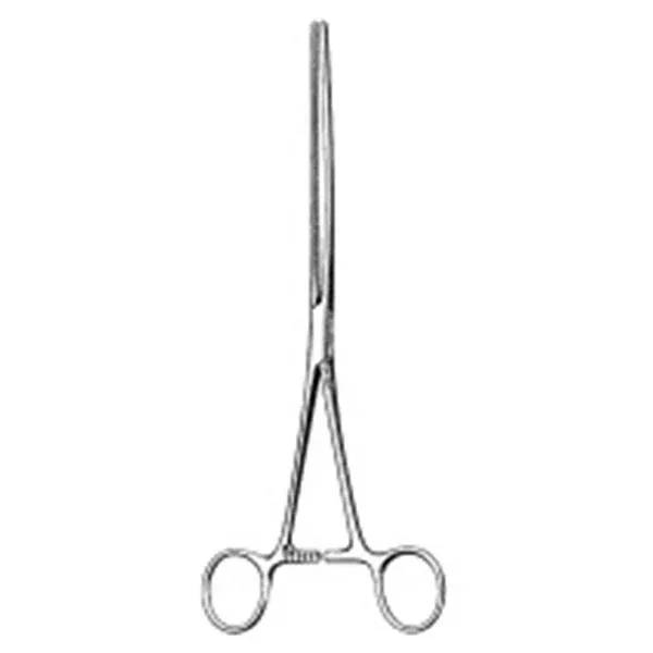 Sklar Instruments Forcep Hemostatic Doyen 9" Curved Blunt Lngtdnl Serr SS Ea