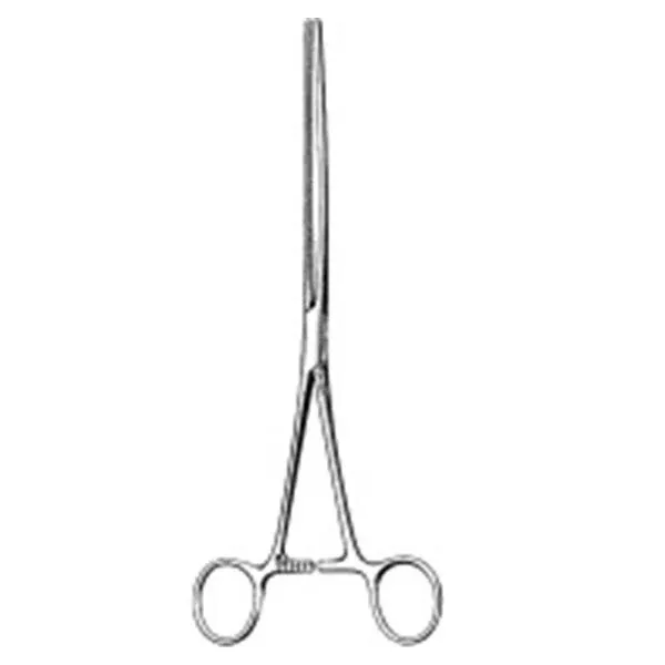 Sklar Instruments Forcep Hemostatic Doyen 9" Straight Longitudinally Serrated SS Ea