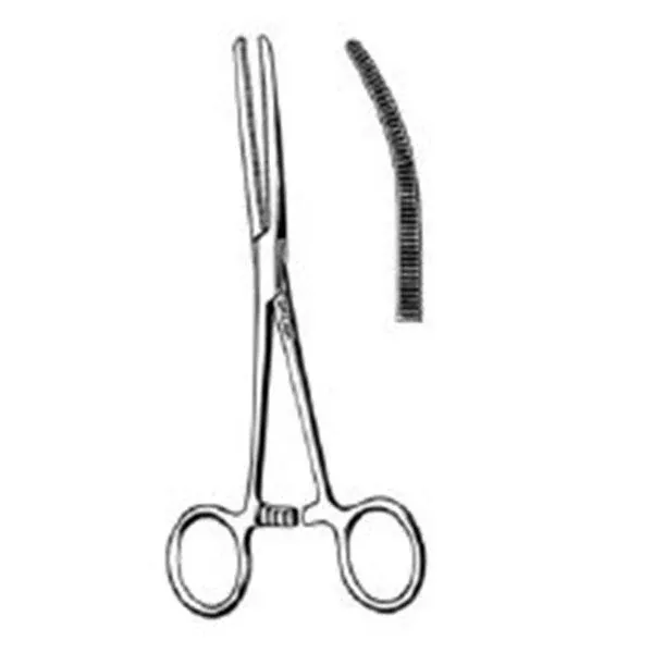 Sklar Instruments Forcep Hemostatic Rochester-Pean 10-1/4" Curved Serrated SS Ea
