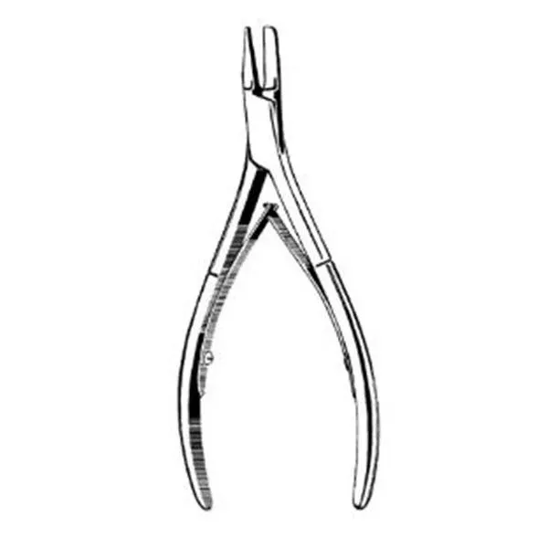 Sklar Instruments Forcep Nail Splitting Merit 5" English Anvil Straight SS Ea