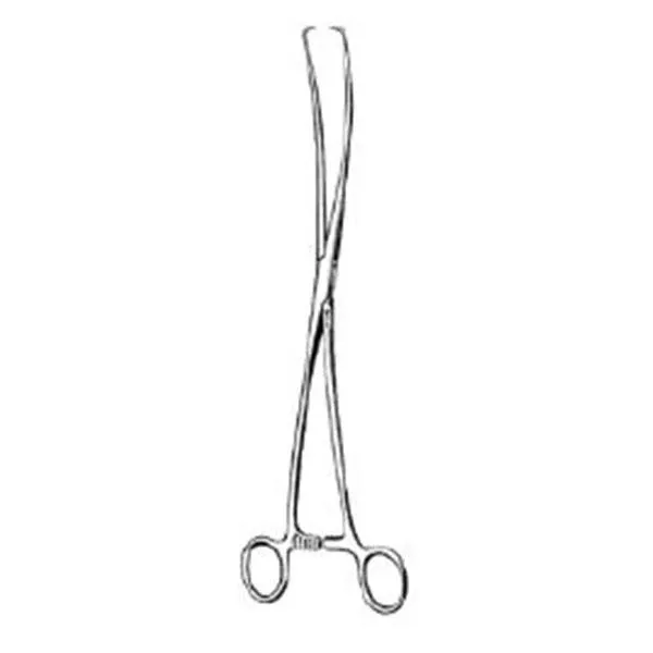 Sklar Instruments Forcep Tenaculum Duplay 11" 1x1 Prong Double S Curve SS Ea