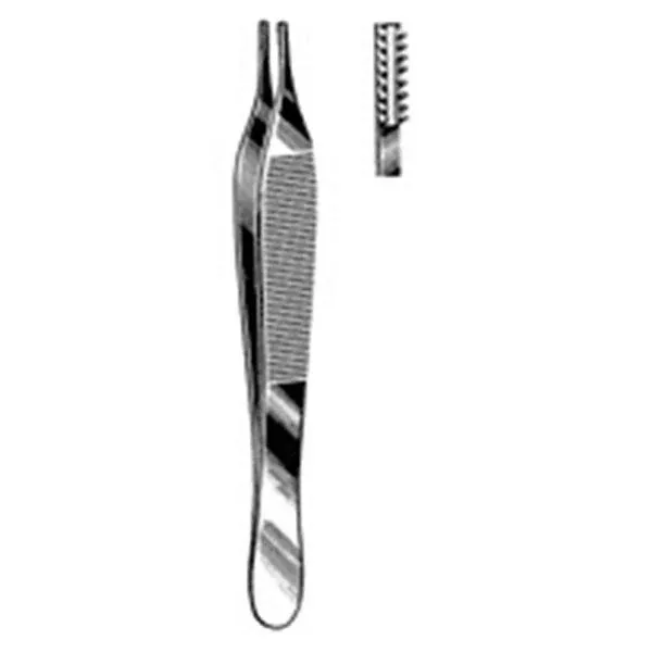 Sklar Instruments Forcep Tissue Adson-Brown Surgi-OR 4-3/4" 7x7 Sd-Tth SS Ea