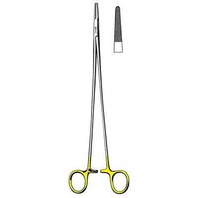Sklar Instruments Holder Needle Debakey 12" Tungsten Carbide Ea