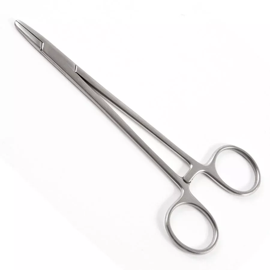 Sklar Instruments Holder Needle Mayo-Hegar-Masson 6" Serrated SS Disp 10/Bx
