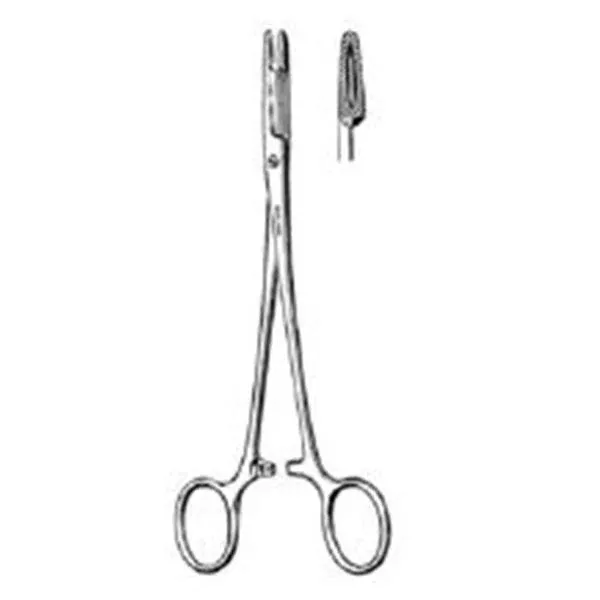 Sklar Instruments Holder Needle Olsen-Hegar 5/.5002 XSerr Straight Blnt SS 12/Bx