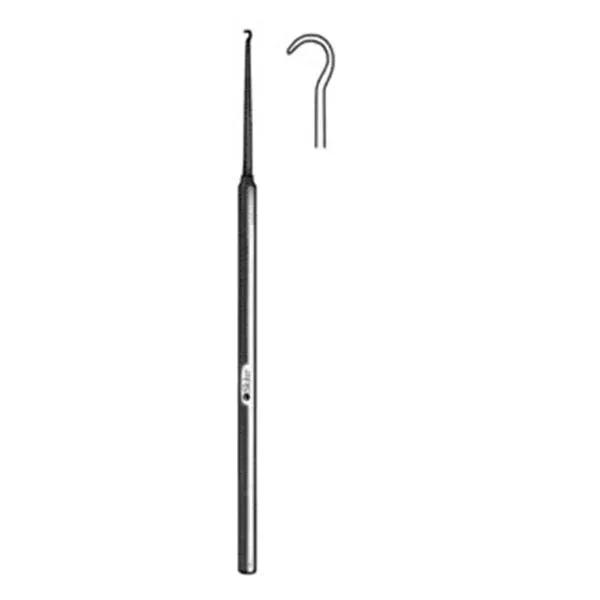 Sklar Instruments Hook Skin Niro Niro 6-3/4" #4 4mm Sharp 1 Prng Stainless Steel Ea