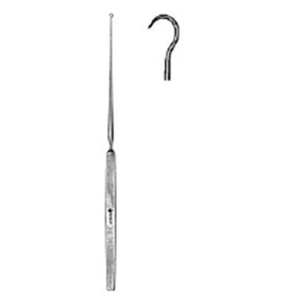 Sklar Instruments Hook Skin Skin Gillies 7" Large 4mm Sharp 1Prng SS Ea