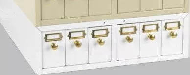 Slide Storage Cabinet McKesson Metal 6 Dual Slotted Drawers - M-1177724-2785 | Each