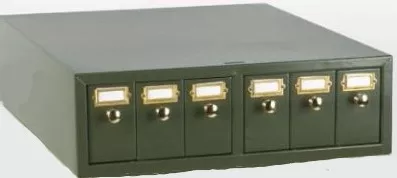 Slide Storage Cabinet McKesson Metal 6 Dual Slotted Drawers - M-1177850-1230 | Each