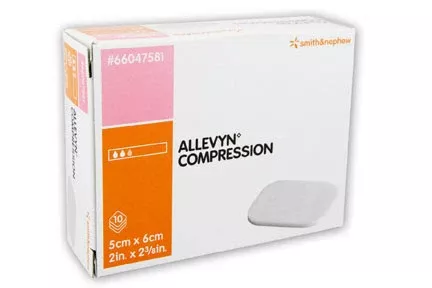 Smith & Nephew Wound Care Dressing Compression Allevyn Fm 6x8" NAdh Highly Absorbent 48/Ca