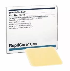 Smith & Nephew Wound Care Dressing Wound Replicare Ultra Hydrocolloid 4x4" PU Flm 40/Ca
