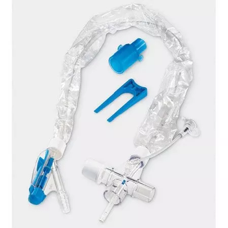 Smiths Medical Closed Suction System SuctionPro 72 T Piece Style Lockable Thumb Valve Vent - M-1011887-2246 | Case of 20