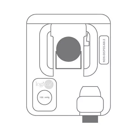 Smiths Medical Transducer Mounting Plate Logical - M-519188-2354 | Case of 5