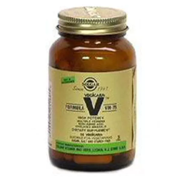 Solgar Vitamin & Herb Formula VM-75 Supplement Multivitamin Vegicaps 120/Bt