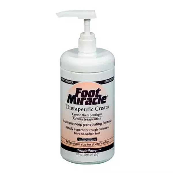Straight Arrow Products Foot Miracle 32oz Cream Pump Ea, 6 EA/CA (60656)