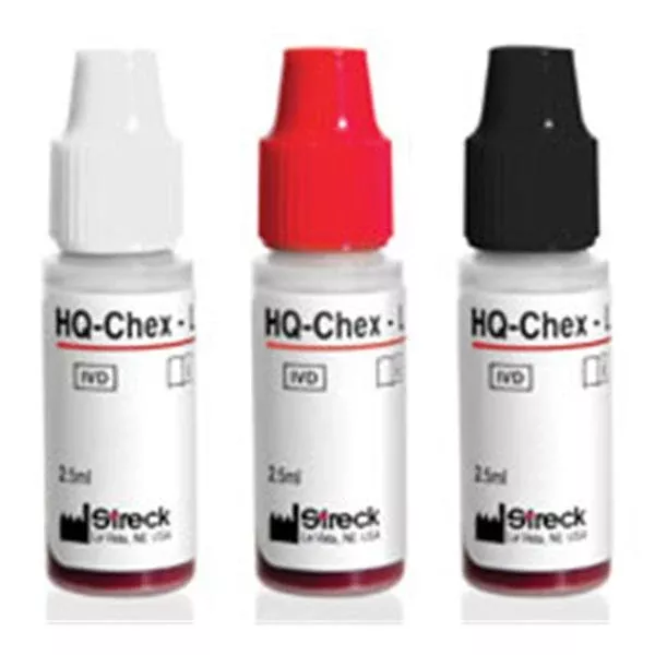 Streck Labs HQ-Chex Glucose/ Hemoglobin Control 6x2.5mL Ea