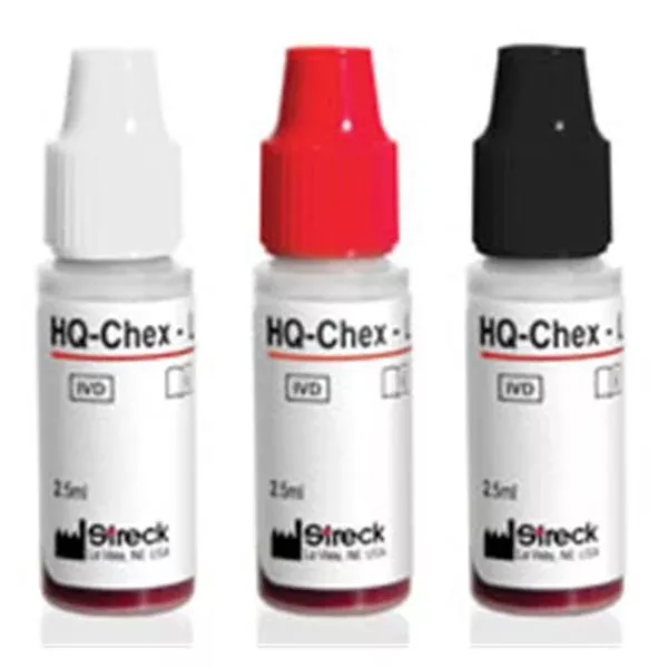 Streck Labs HQ-Chex Glucose/ Hemoglobin Level 1-3 Control 6x2.5mL Ea