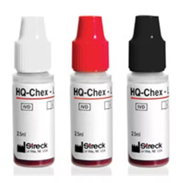 Streck Labs HQ-Chex Glucose/ Hemoglobin Level 1 Control 6x2.5mL Ea