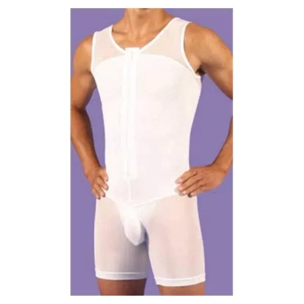 Summit Medical Garment Compression Abdominal/Chest Veronique Medium Men Black Ea