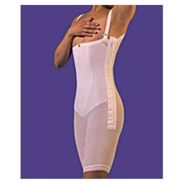 Summit Medical Girdle Compression Body Veronique Above Knee/High Back Md Blk Ea