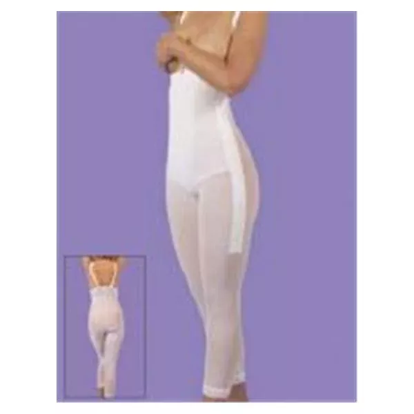Summit Medical Girdle Compression High Back/Full Body Veronique Blw Kn XL Blk Ea