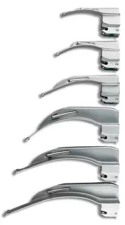 Sun Med Laryngoscope Blade GreenLine Macintosh American Type Size 2 Child - M-515389-2888 | Each