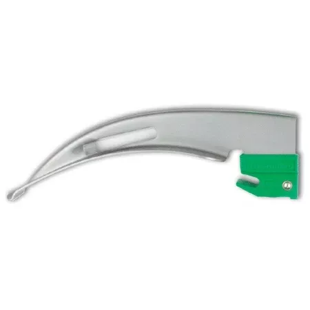 Sun Med Laryngoscope Blade GreenLine Macintosh Type Size 3.5 Extended Medium Adult - M-1053859-3739 | Box of 20