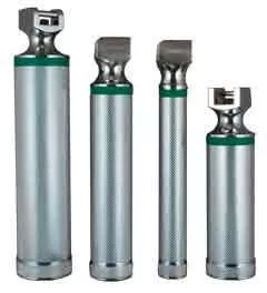 Sun Med Laryngoscope Handle GreenLine 2D Battery Chrome Plated - M-746902-3477 | Each
